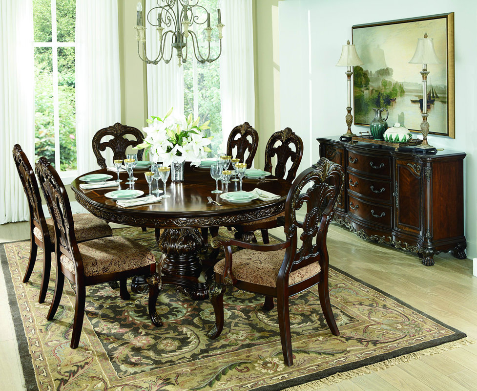 Astoria Grand Chalus 7 Piece Dining Set & Reviews | Wayfair Astoria Grand Chalus 7 Piece Dining Set & Reviews | Wayfair