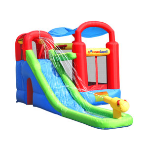 Water Slide with Playstation Bounce House