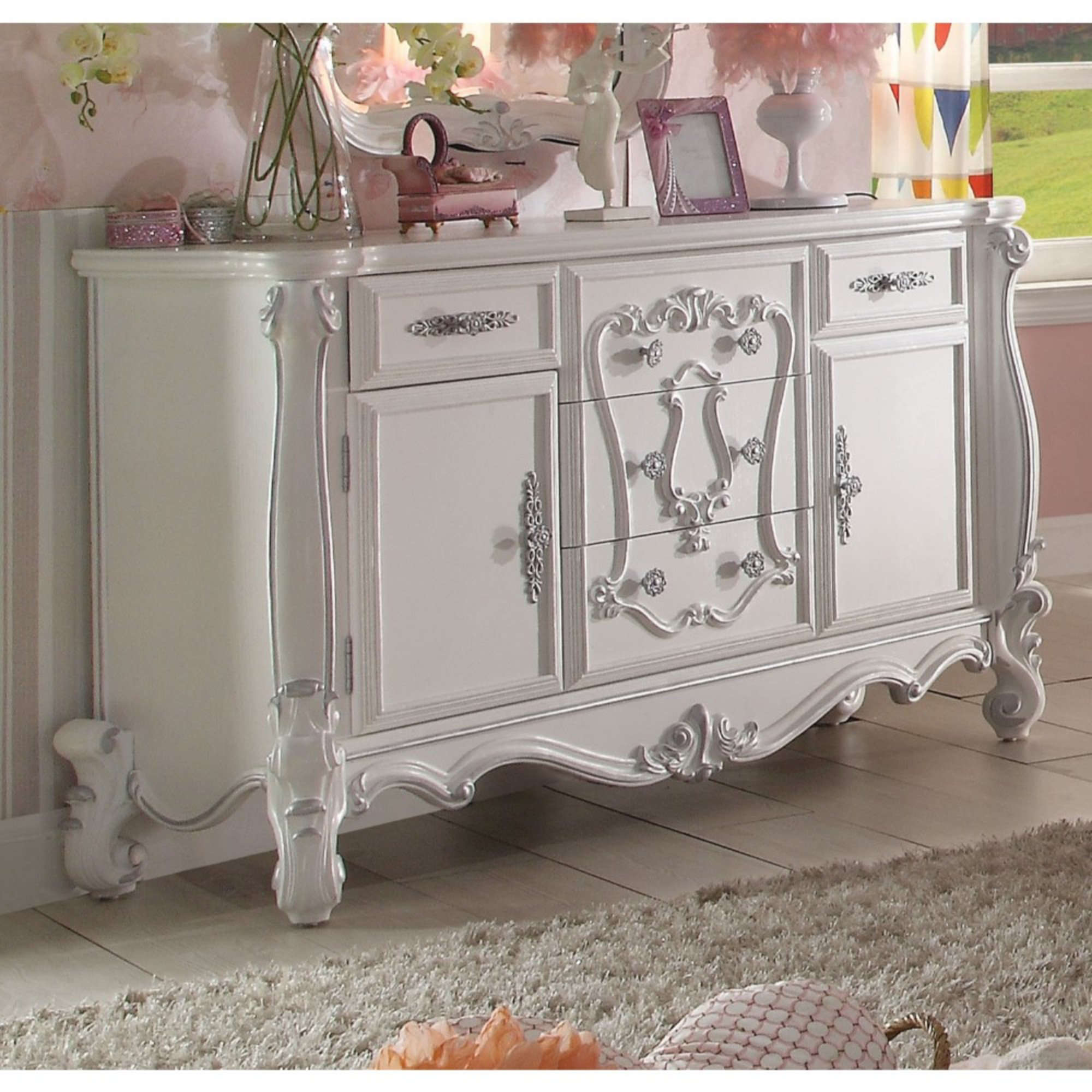Astoria Grand Sunnyside Wood 5 Drawer Combo Dresser Wayfair