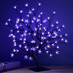Cherry Blossom Tree Light Wayfair Co Uk Pre Lit Colour Controlled 96 Light Led Cherry Blossom Tree