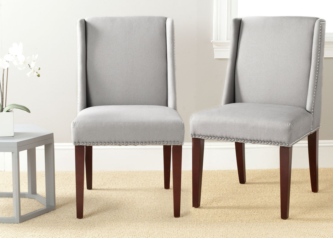 Safavieh Collier Solid Birch Upholstered Dining Chair & Reviews