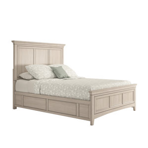 Sefton Queen Wood Platform Bed by Thre..
