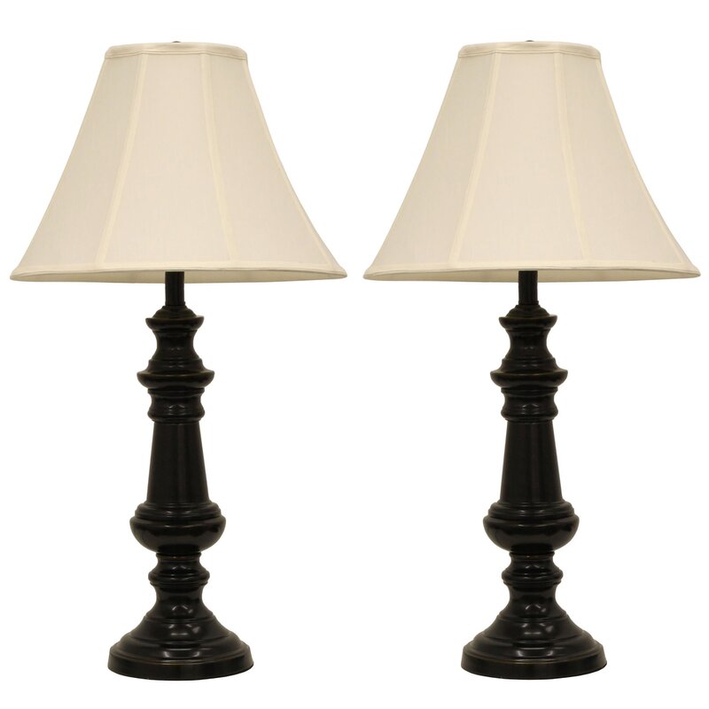 Andover Mills Marmon Polished Brass 32" Table Lamp with ...