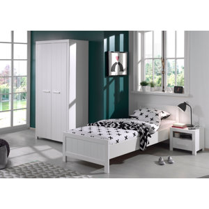 3-tlg. Schlafzimmer-Set Erik, 90 x 200 cm von Vi..