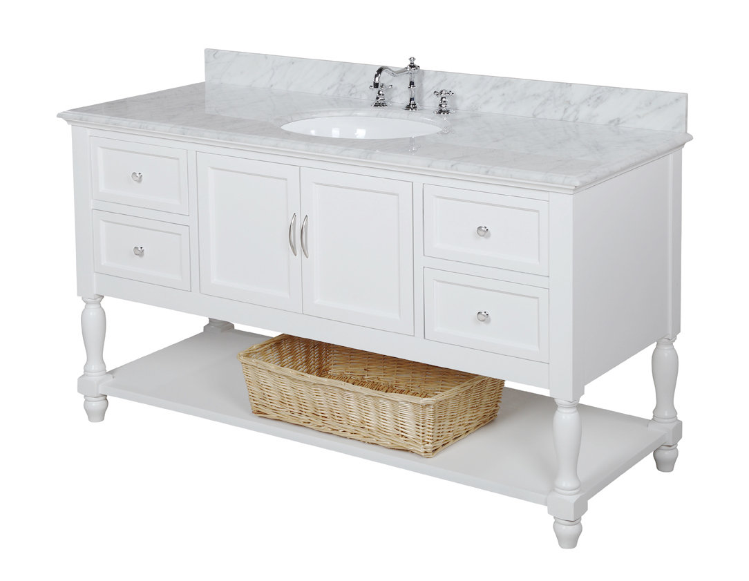 Kbc Beverly 60 Single Bathroom Vanity Set Reviews Wayfair