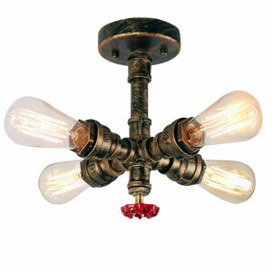 Devin 4-Light Semi Flush Mount