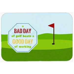 A Bad Day At Golf Kitchen/Bath Mat