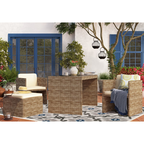 4-Sitzer Gartengarnitur CARRARA von GARTEN LIVING Polyrattan