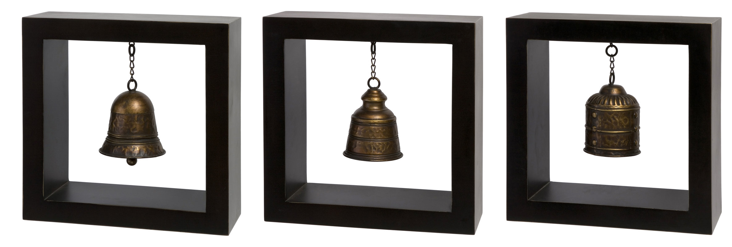 Birch Lane™ 3Piece Bell Wall Decor & Reviews Wayfair