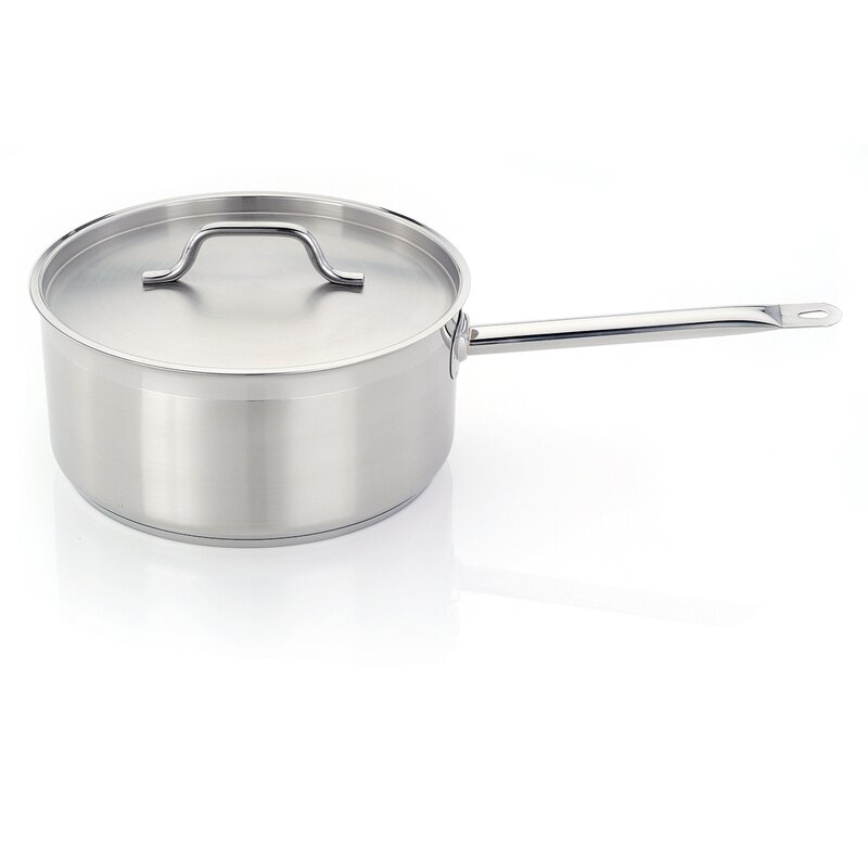 Eurodib Low Stainless Steel Sauce Pan