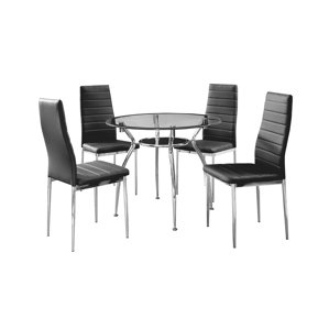 Metal Frame 5 Piece Dining Set by IDS Online Corp