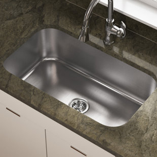 19 Inch Kitchen Sink Wayfair Stainless Steel 32 X 19 Undermount Kitchen Sink