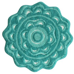 Medallion Aqua Sea Area Rug