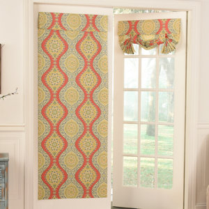 Moonlight Medallion Geometric Room Darkening Single Curtain Panel