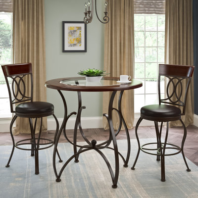 Glass Pub Tables & Bistro Sets You'll Love | Wayfair
