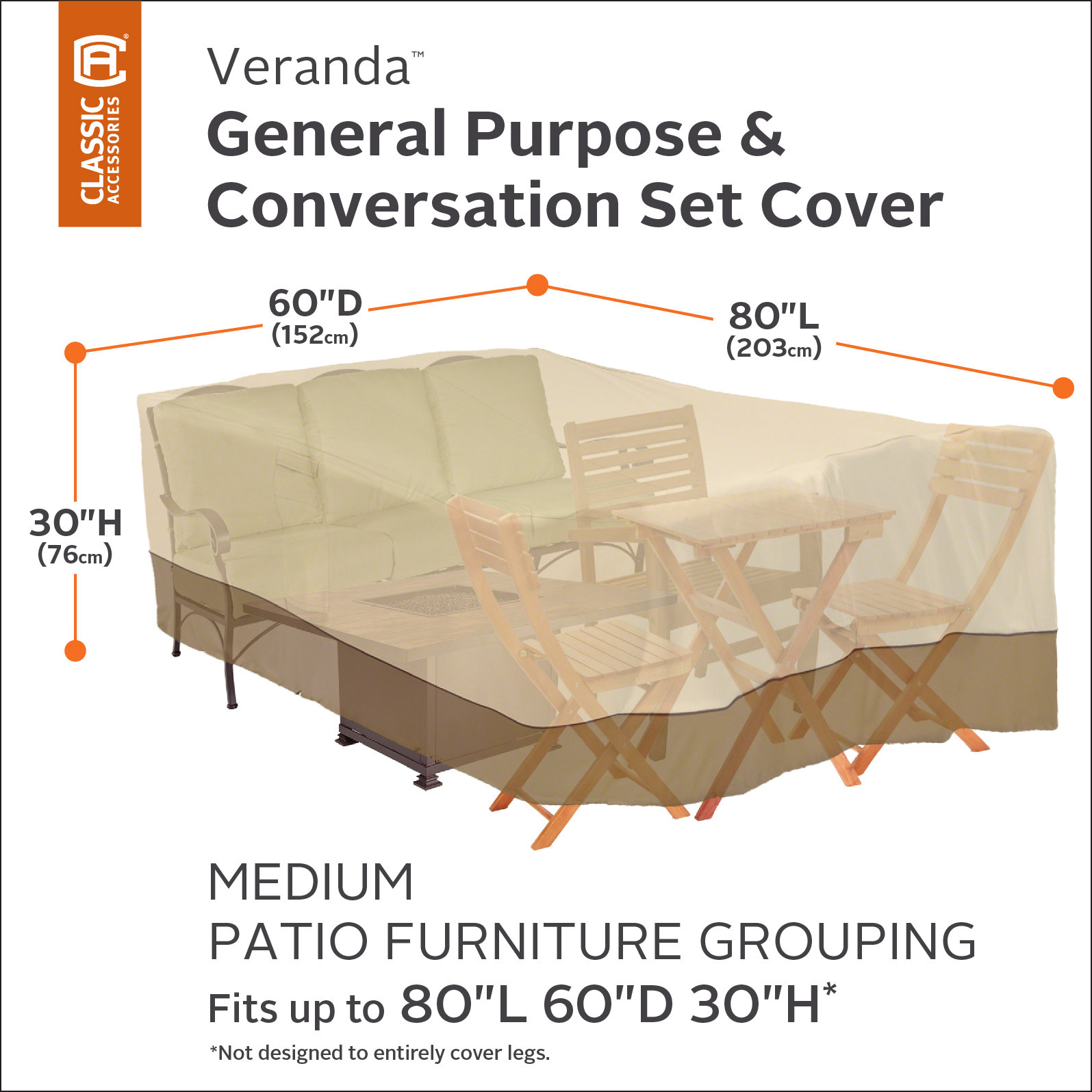 Classic Accessories Veranda Patio Furniture Set Cover & Reviews Wayfair
