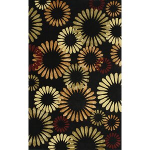 Citadel Black Shag Area Rug