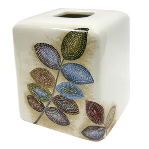 Buy Mosaic Leaves Tissue Box Cover!