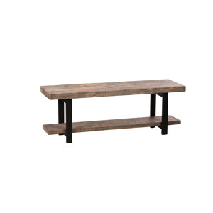 Somers Reclaimed Wood/Metal Storage Bench