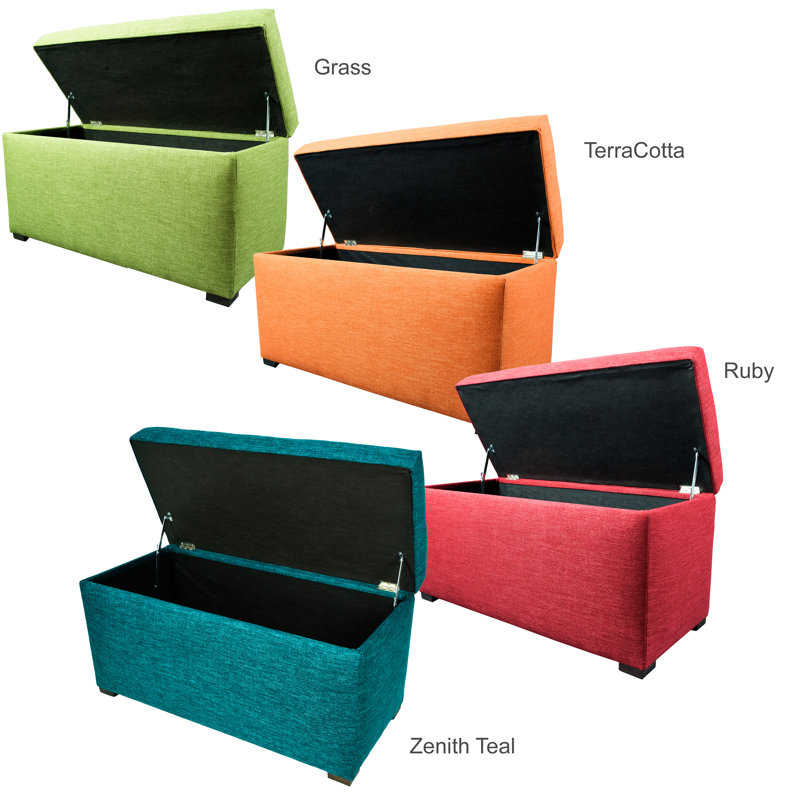 MJLFurniture Key Largo Wood Storage Bench & Reviews Wayfair