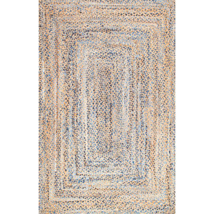 Braided Rugs You Ll Love Wayfair Destrie Hand Braided Denim Blue Area Rug