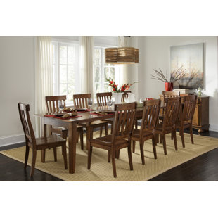 Dining Table For 12 People Wayfair Birchley Extendable Solid Wood Dining Table