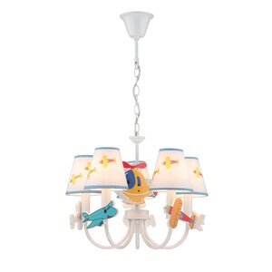 Cary 5-Light Shaded Chandelier