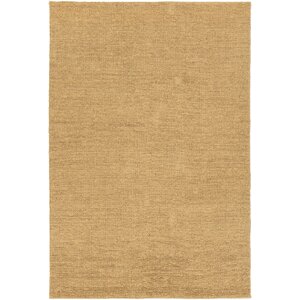 Amco Hand-Woven Gold Area Rug