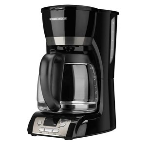 12 Cup Coffee Maker with Programmable Clock