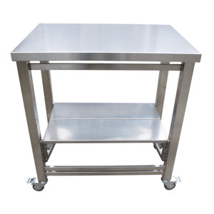 The Flip and Fold Work Station Kitchen Cart
