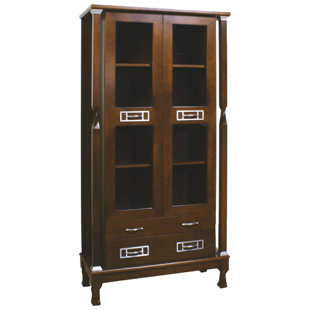 Walnut Display Cabinets Wayfair Co Uk Reynosa Display Cabinet