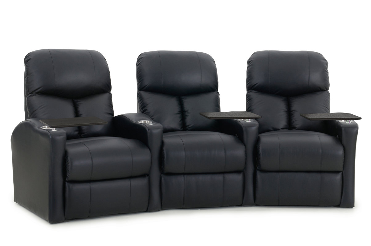 Latitude Run Home Theatre Recliner (Row of 3) & Reviews Wayfair.ca