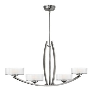 Lutz 4-Light Drum Chandelier