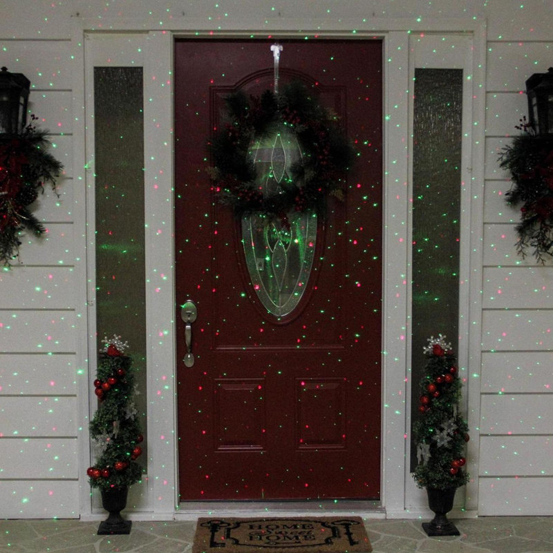Outdoor Static Christmas Laser Dot Light Projection And Strobe
