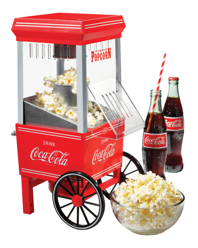 Nostalgia Electrics CocaCola Series Hot Air Popcorn Maker & Reviews