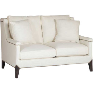 Liam Capped Arm Loveseat by Gabby