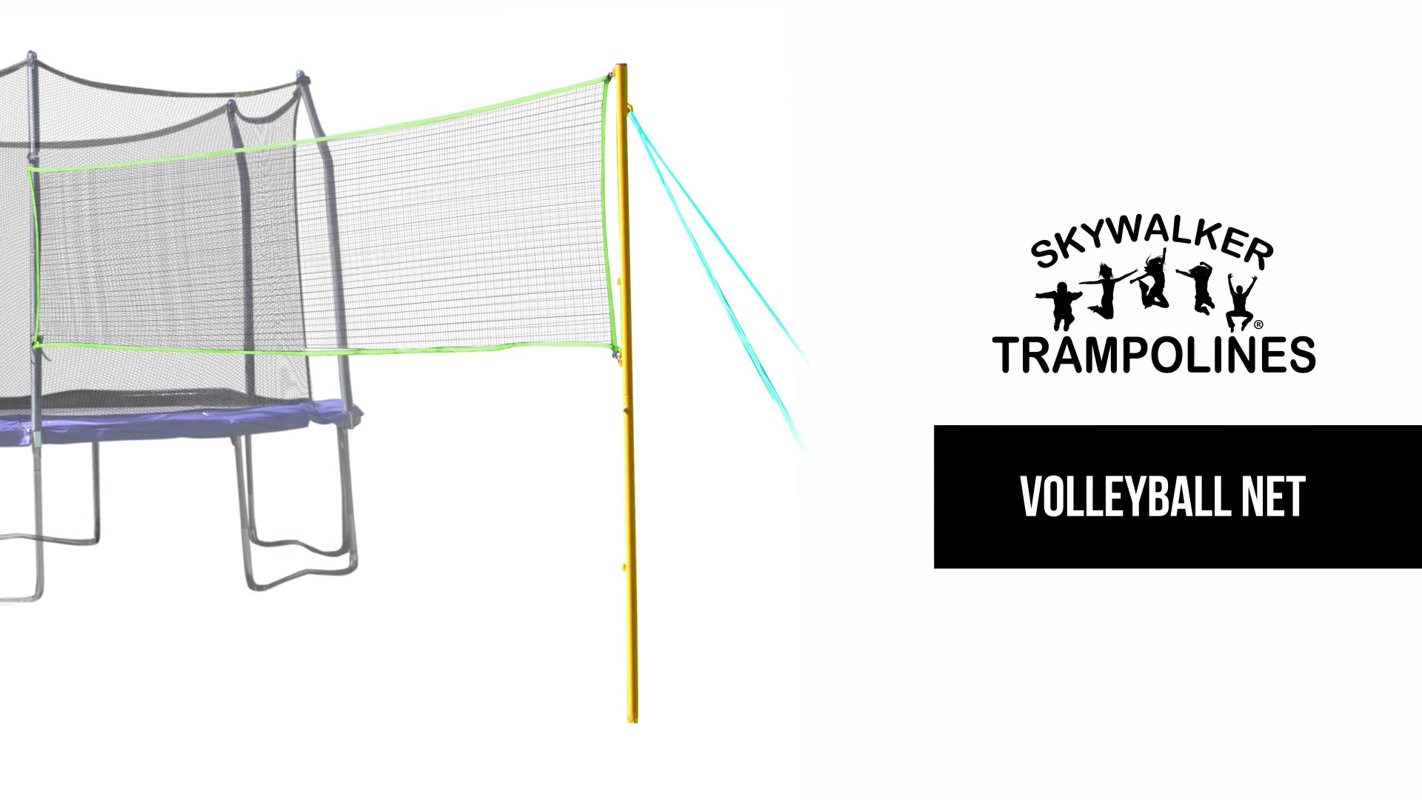 Skywalker Trampoline Enclosure Volleyball Net Attachment & Reviews