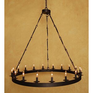 Toscana 18-Light Candle-Style Chandelier