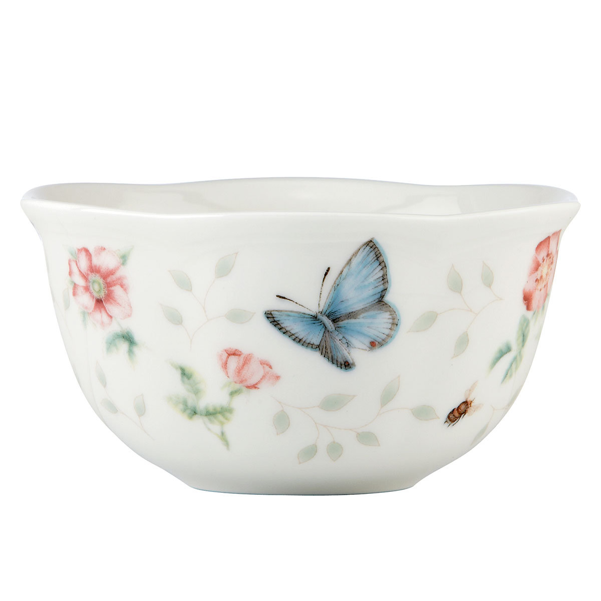 Lenox Erfly Meadow Pee Dessert Bowl Set Reviews Wayfair