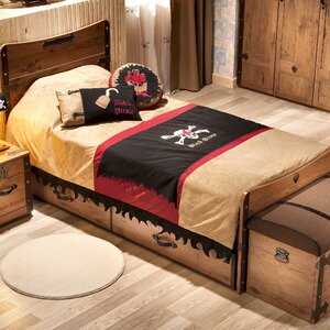 Pirate 3 Piece Toddler Bedding Set