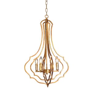 Jacobs 4-Light Foyer Pendant