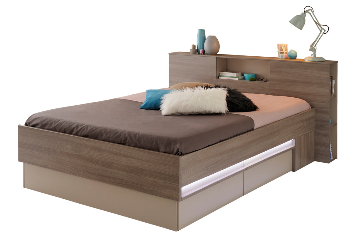 Parisot Satty Full Double Storage Platform Bed Reviews Wayfair Satty Full Double Storage Platform Bed