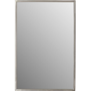 Modern Contemporary White Framed Mirror Allmodern Petrolia Frame Wall Mirror