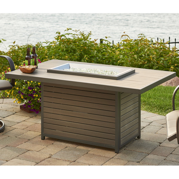 The Outdoor GreatRoom Company Brooks Fire Pit Table & Reviews Wayfair