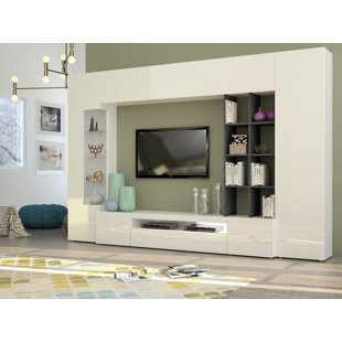 White Gloss Living Room Units Wayfair Co Uk Quickview 0 Apr Financing Hight Gloss White Grey