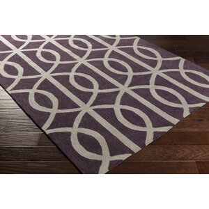 Holden Zoe Purple/Ivory Area Rug