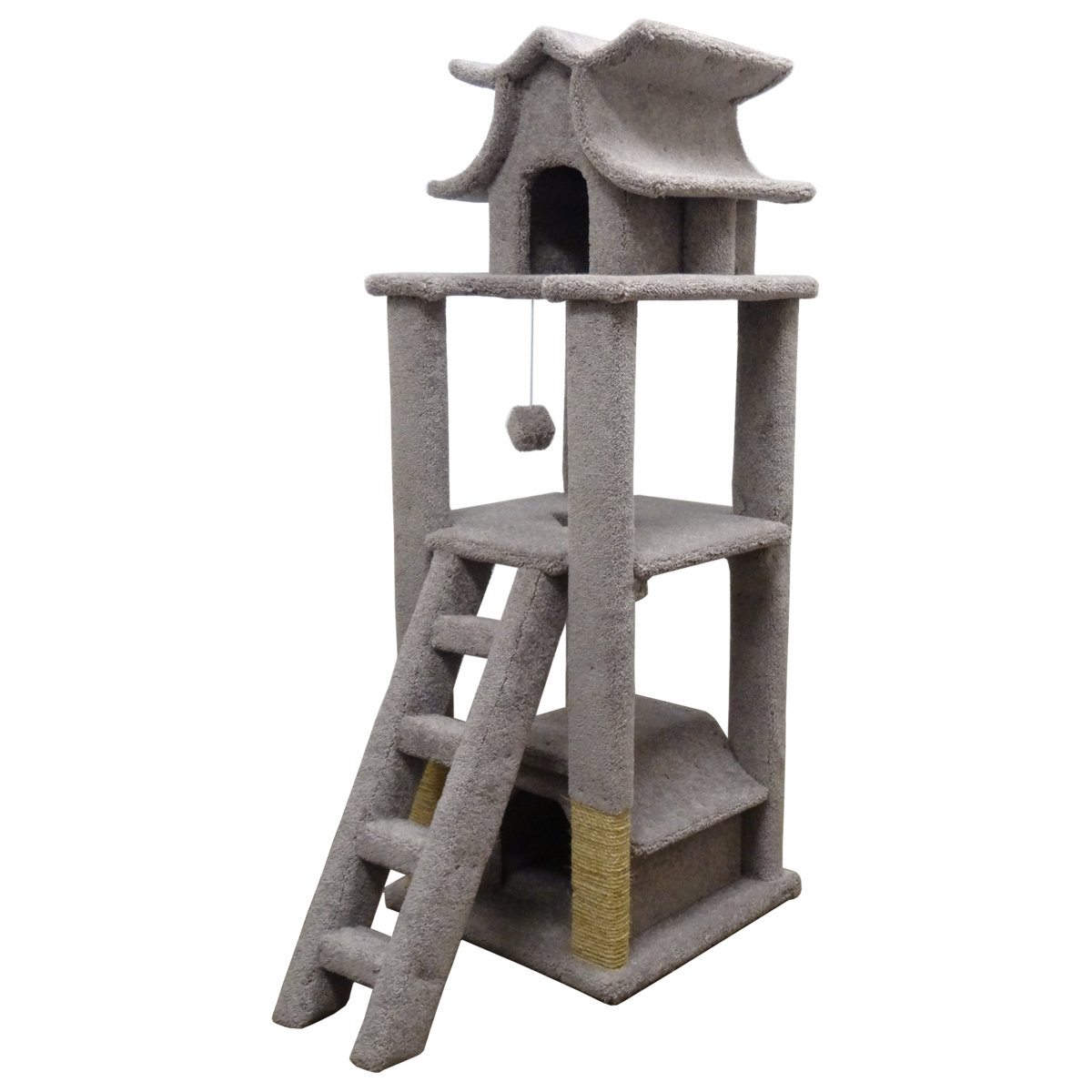 New Cat Condos 67" Premier Designer Cat Tree & Reviews Wayfair