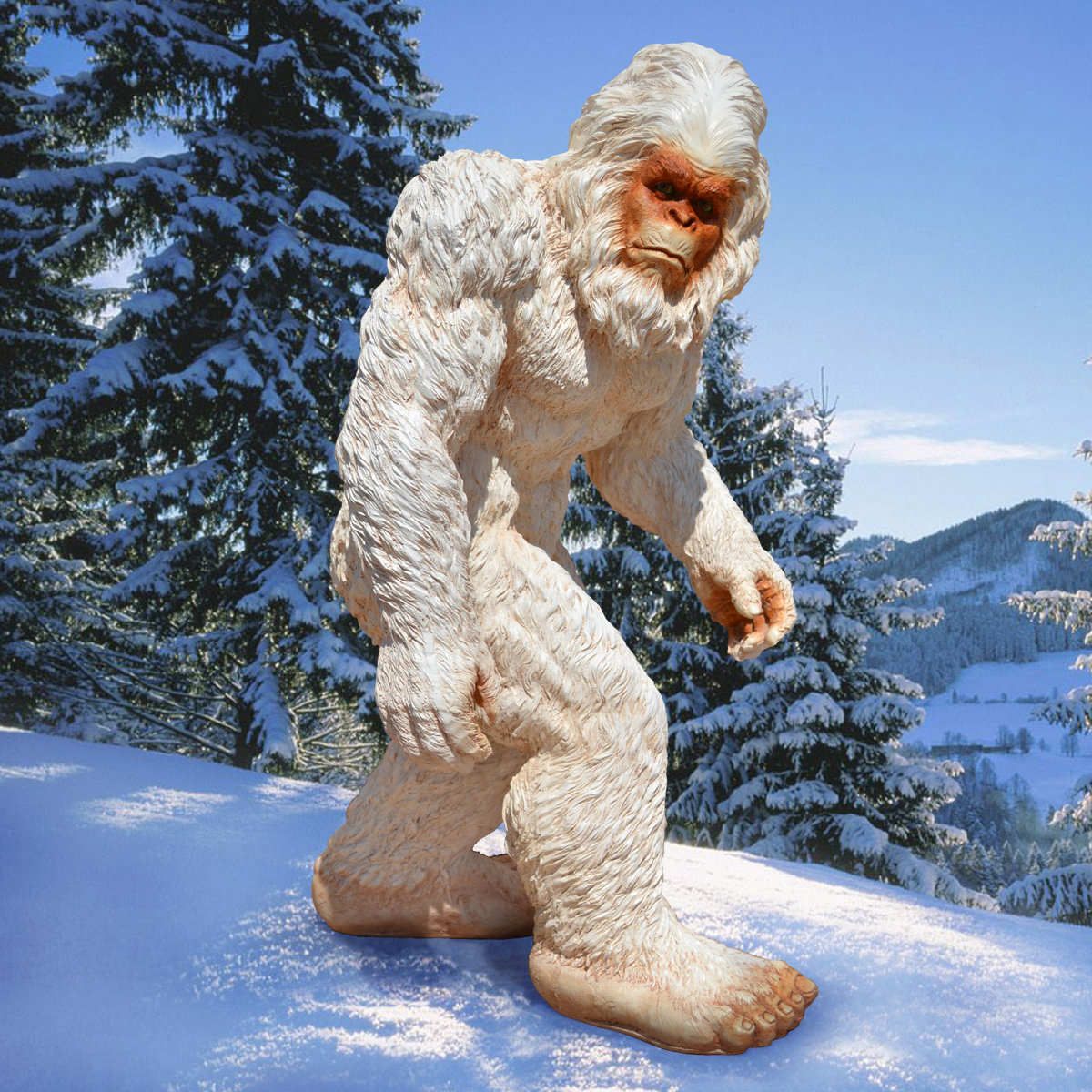 Design Toscano Abominable Snowman Yeti Statue & Reviews Wayfair