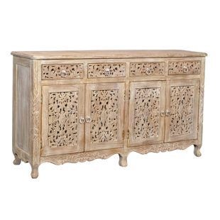 Light Oak Buffet Table Wayfair Aveliss 4 Drawer Buffet Table