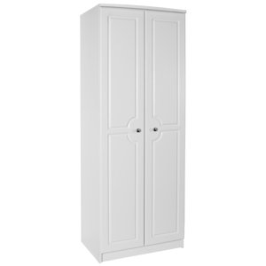 Kleiderschrank Kyle, 197 cm H x 74 cm B x 53 cm T von Home Etc